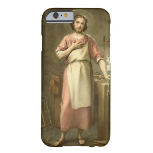 St. Joseph with Tools Work Bench Barely There iPhone 6 Case