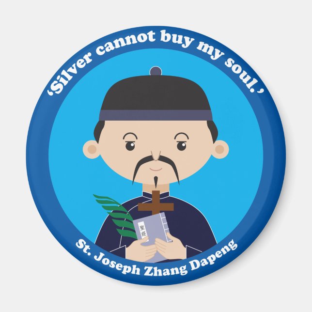 St. Joseph Zhang Dapeng Magnet (Front)