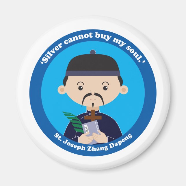 St. Joseph Zhang Dapeng Magnet (Front)