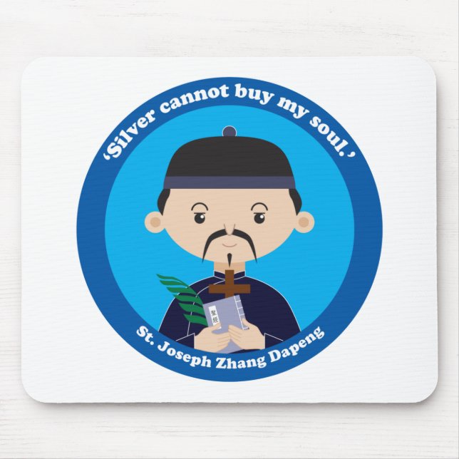 St. Joseph Zhang Dapeng Mouse Pad (Front)