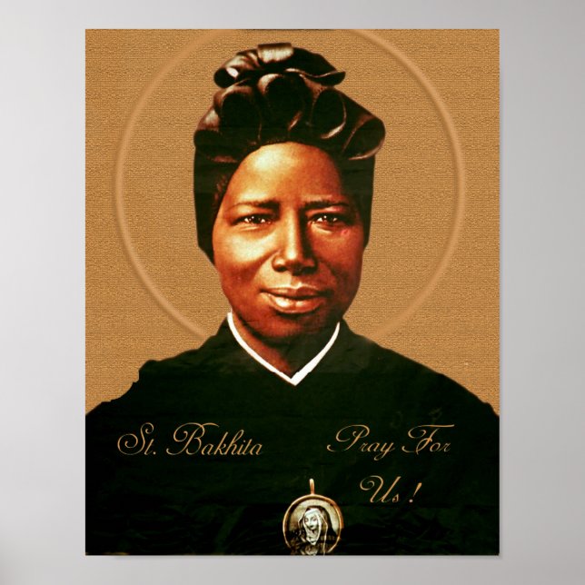 St. Josephine Bakhita. Poster (Front)