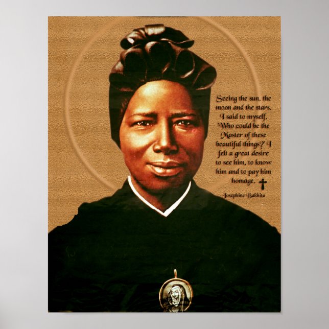 St Josephine Bakhita Poster (Front)