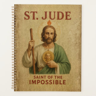 St Jude Catholic Faith Devotional Journal & Novena Planner