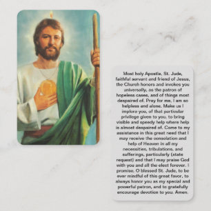St. Jude Prayer Card : Gabi After Hours