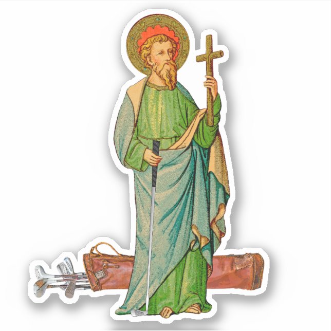 St Jude Thaddeus, Invoked for Difficult Golf Shots (Front)