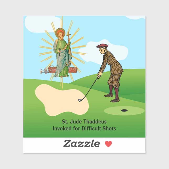 St. Jude Thaddeus & Panic-stricken Duffer (Sheet)