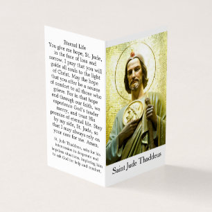 St. Jude Thaddeus Prayer Card