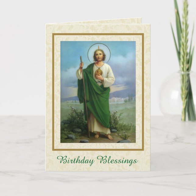 St. Jude the Apostle Customise it yourself! Card (Front)