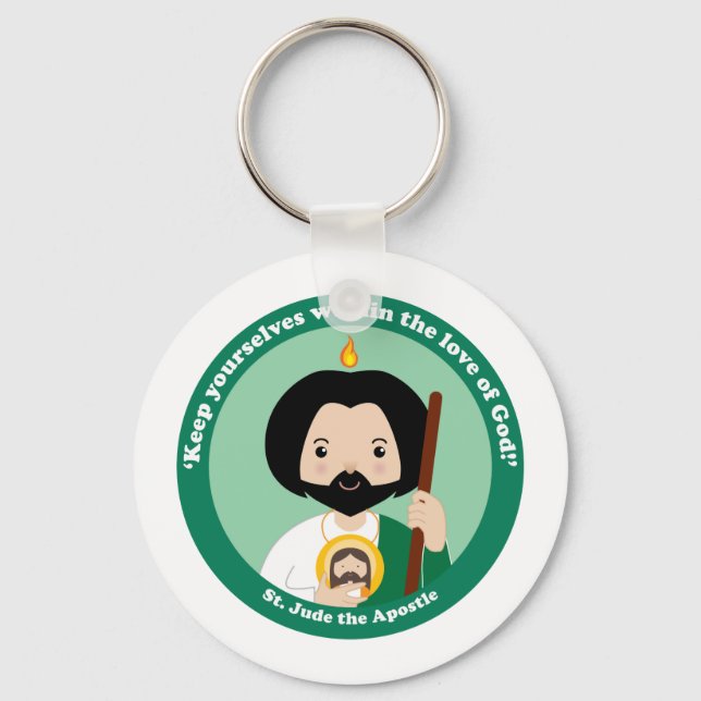 St. Jude the Apostle Key Ring (Front)