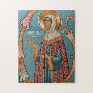 St. Juliana of Lazarevo Orthodox Christian Icon Jigsaw Puzzle