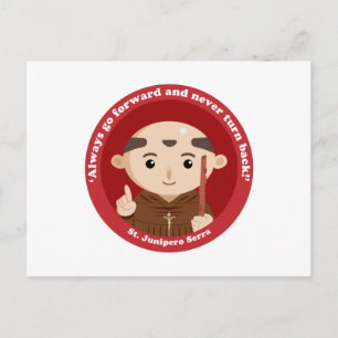 St. Junipero Serra Postcard