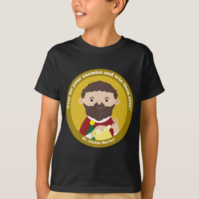 St. Justin Martyr T-Shirt (Front)