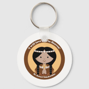 St. Kateri Tekakwitha Key Ring