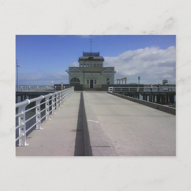 St Kilda Pier Postcard (Front)
