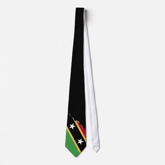 St. Kitts and Nevis Flag Tie (Front)