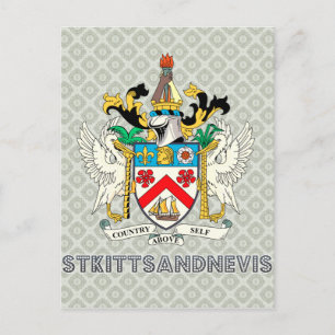 St. kitts and nevis postcard