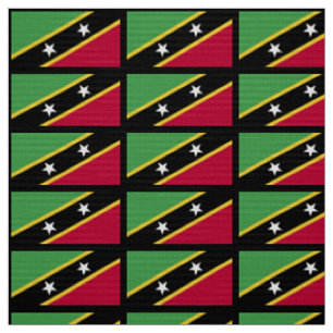 St. Kitts flag Fabric
