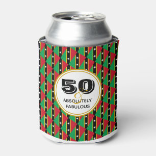 ST KITTS & NEVIS 50 Absolutely Fabulous Monogram Can Cooler