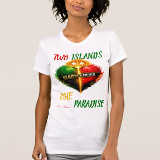 ST.Kitts & Nevis Colourful T-Shirt