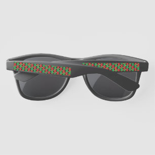 ST KITTS NEVIS FLAG Patriotic Kittitian Sunglasses