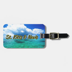 St. Kitts & Nevis sea sky Luggage Tag