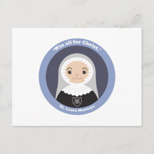 St. Laura Montoya Postcard