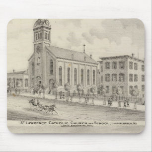 St Lawrence Catholic Church and School Mouse Pad
