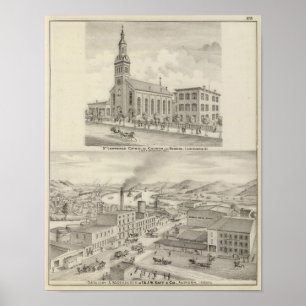 St Lawrence Catholic Church and School Poster