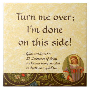 St. Lawrence of Rome (PL 04) Ceramic Tile