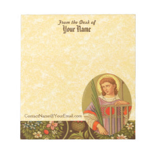 St. Lawrence of Rome (PM 04) 5.5"x6" Notepad