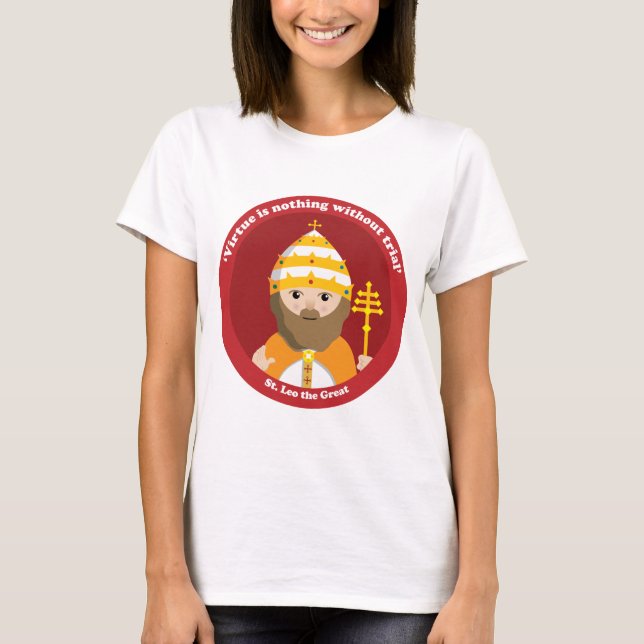 St. Leo the Great T-Shirt (Front)