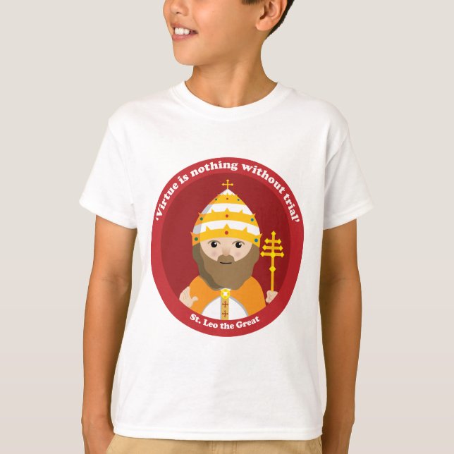 St. Leo the Great T-Shirt (Front)