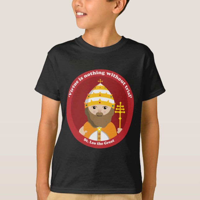 St. Leo the Great T-Shirt (Front)