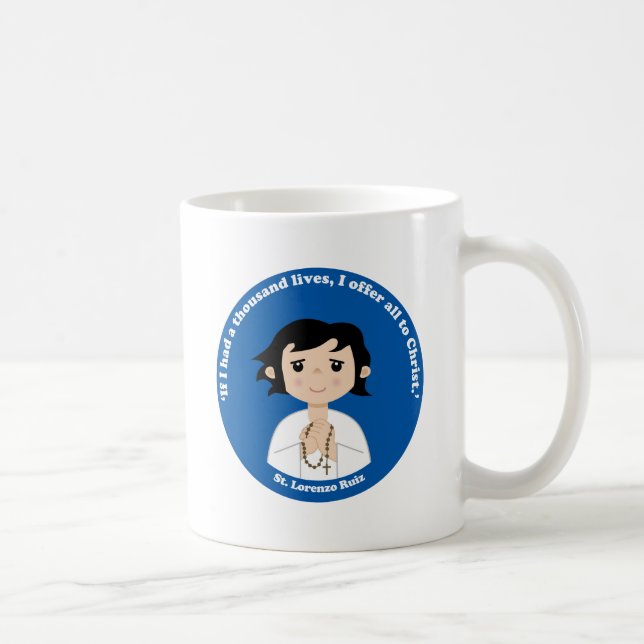 St. Lorenzo Ruiz Coffee Mug (Right)