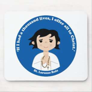 St. Lorenzo Ruiz Mouse Pad