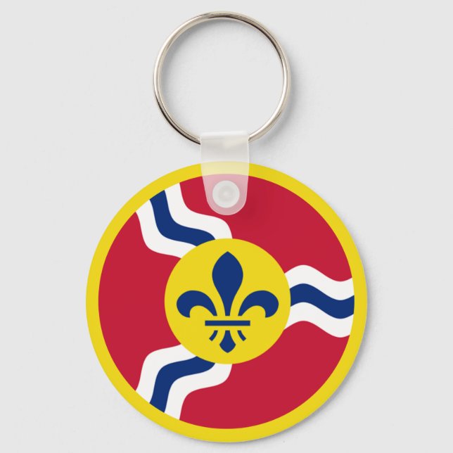 St. Louis Aero Force Roundel Key Ring (Front)