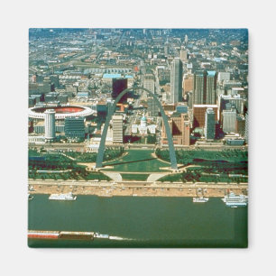 St. Louis Arch and Skyline Magnet