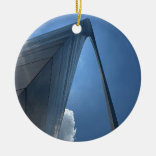 st Louis arch Ceramic Ornament