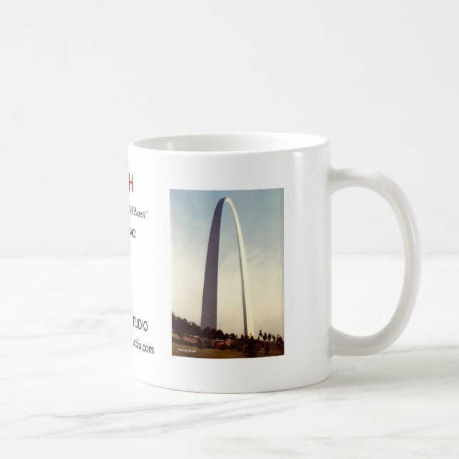 St. Louis Arch Coffee Mug (Right)