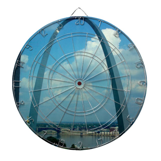 St. Louis Arch Dartboard (Front)