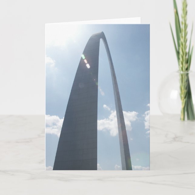 St. Louis Arch Greeting Card (Front)