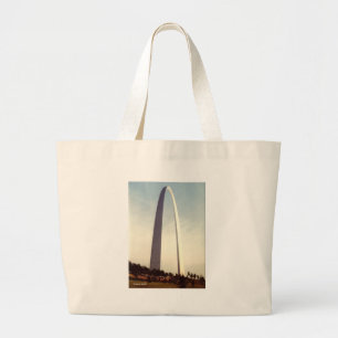 St. Louis Arch Large Tote Bag