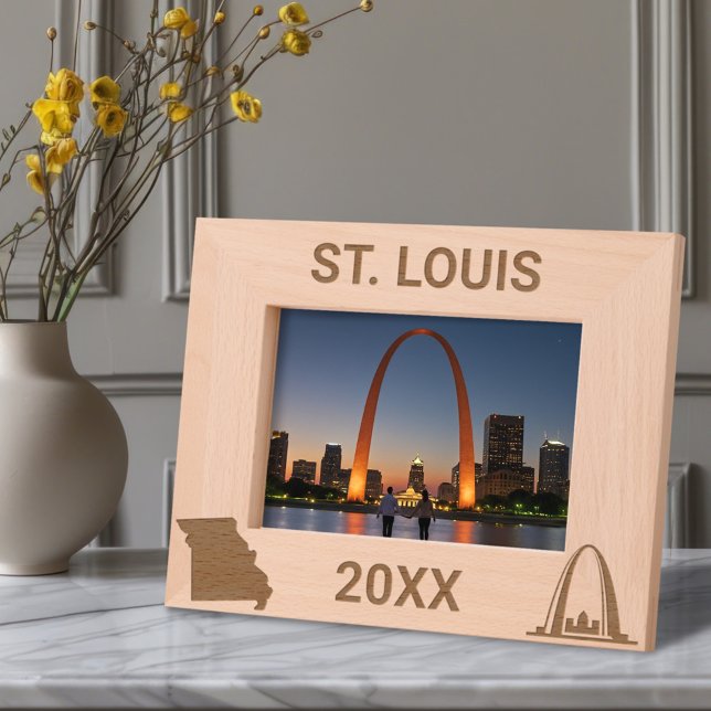 St. Louis Arch Missouri Custom Etched Frames (Creator Uploaded)