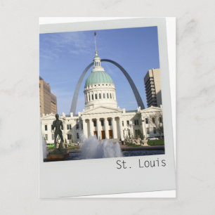 St. Louis arch postcard