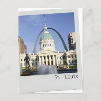 St. Louis arch postcard