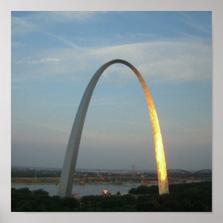 St. Louis Arch Poster