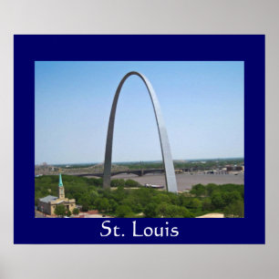 St. Louis Arch Poster