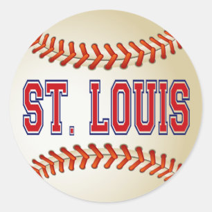 ST. LOUIS BASEBALL CLASSIC ROUND STICKER