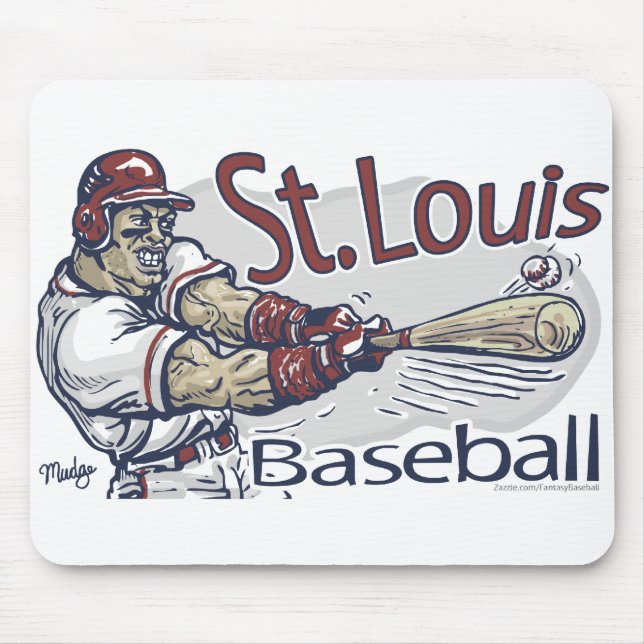 St. Louis Baseball Mousepad (Front)