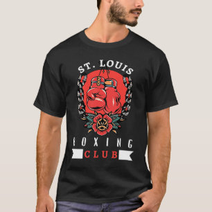 St Louis Boxing Club  vintage distressed Boxer T-Shirt